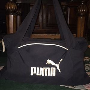 Embroidered Puma Duffel